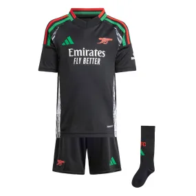 adidas FC Arsenal 24/25 Mini-Auswärtsausrüstung Trikot Kinder Black im Online Shop von kaufen