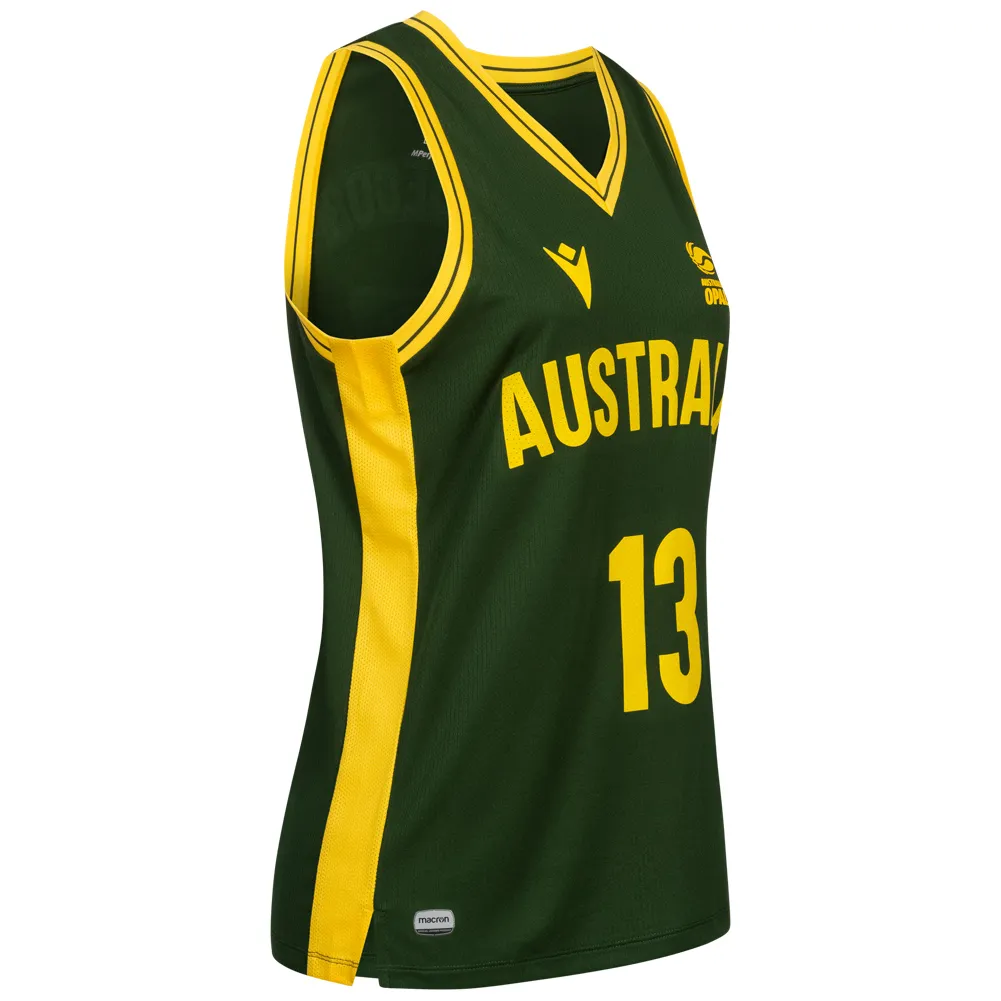 Australien Basketball macron #13 MAGBEGOR Damen Trikot 58564661