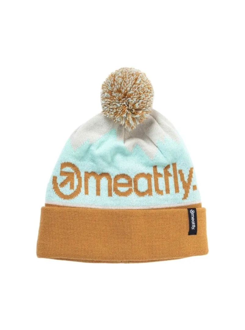 Beanie Meatfly Robb, Walnuss / Creme Einheitsgröße