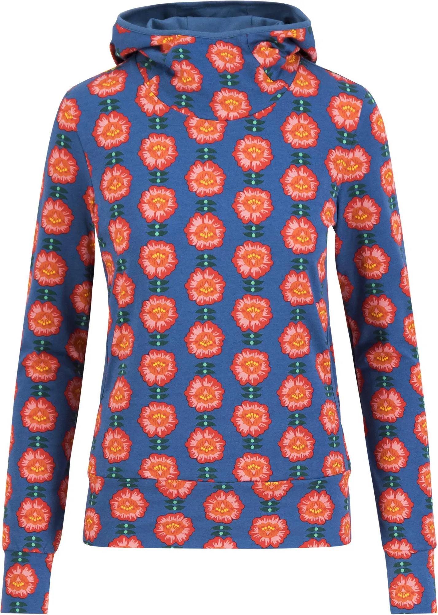 Blutsgeschwister Scuba Duba Hoodie Damen sweet flaming flower im Online Shop von kaufen