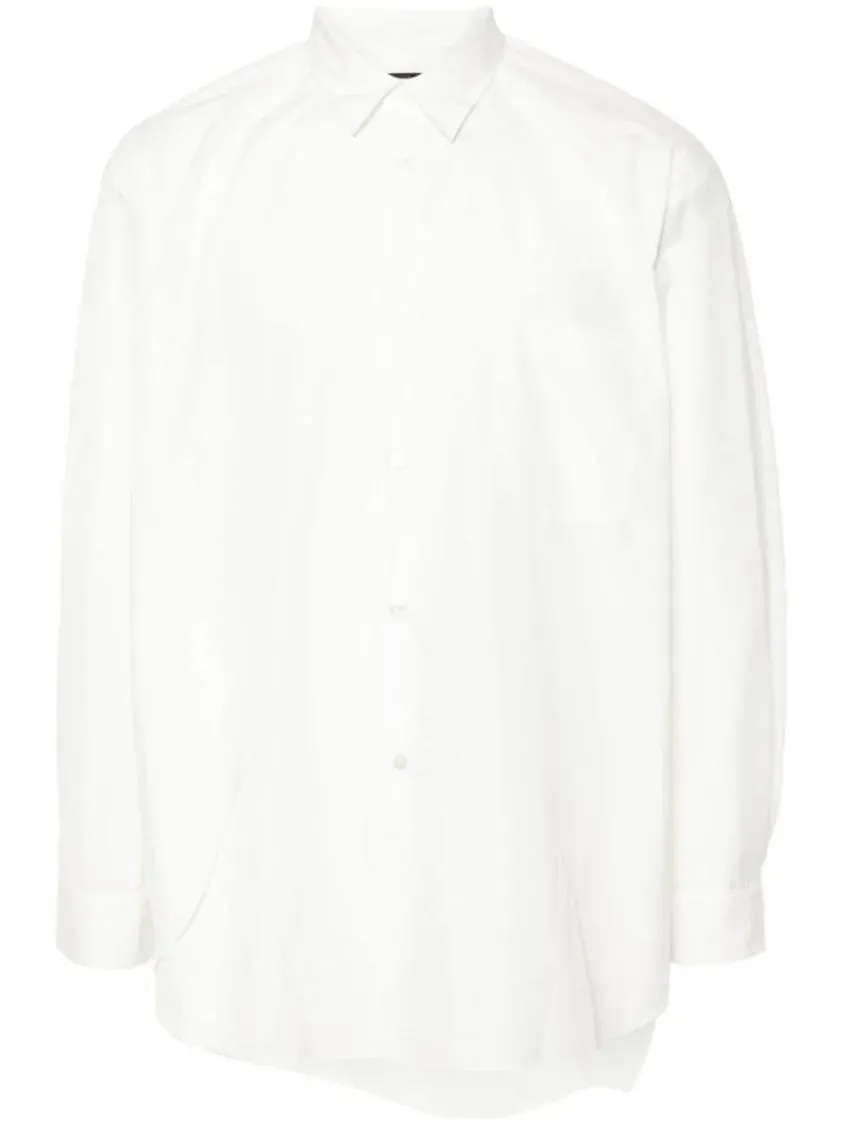   Comme des Garcons  White Long Sleeves Shirt White  Hemden 