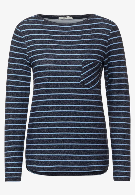 Cosy Shirt mit Brusttasche