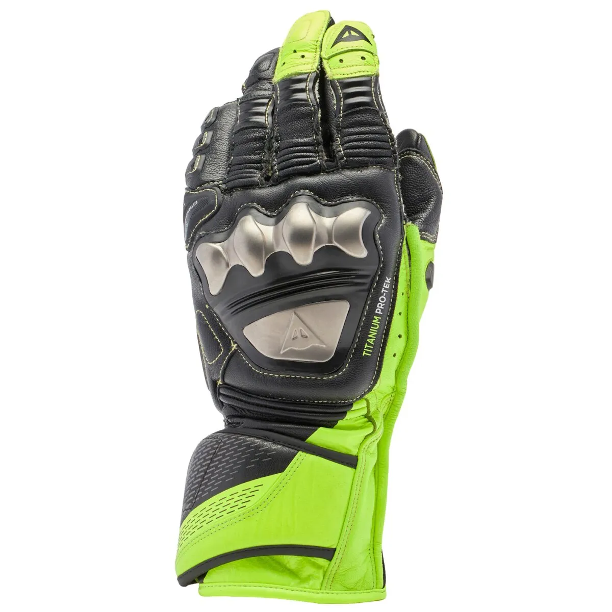 Dainese Full Metal 7 Handschuhe schwarz / fluo gelb XL