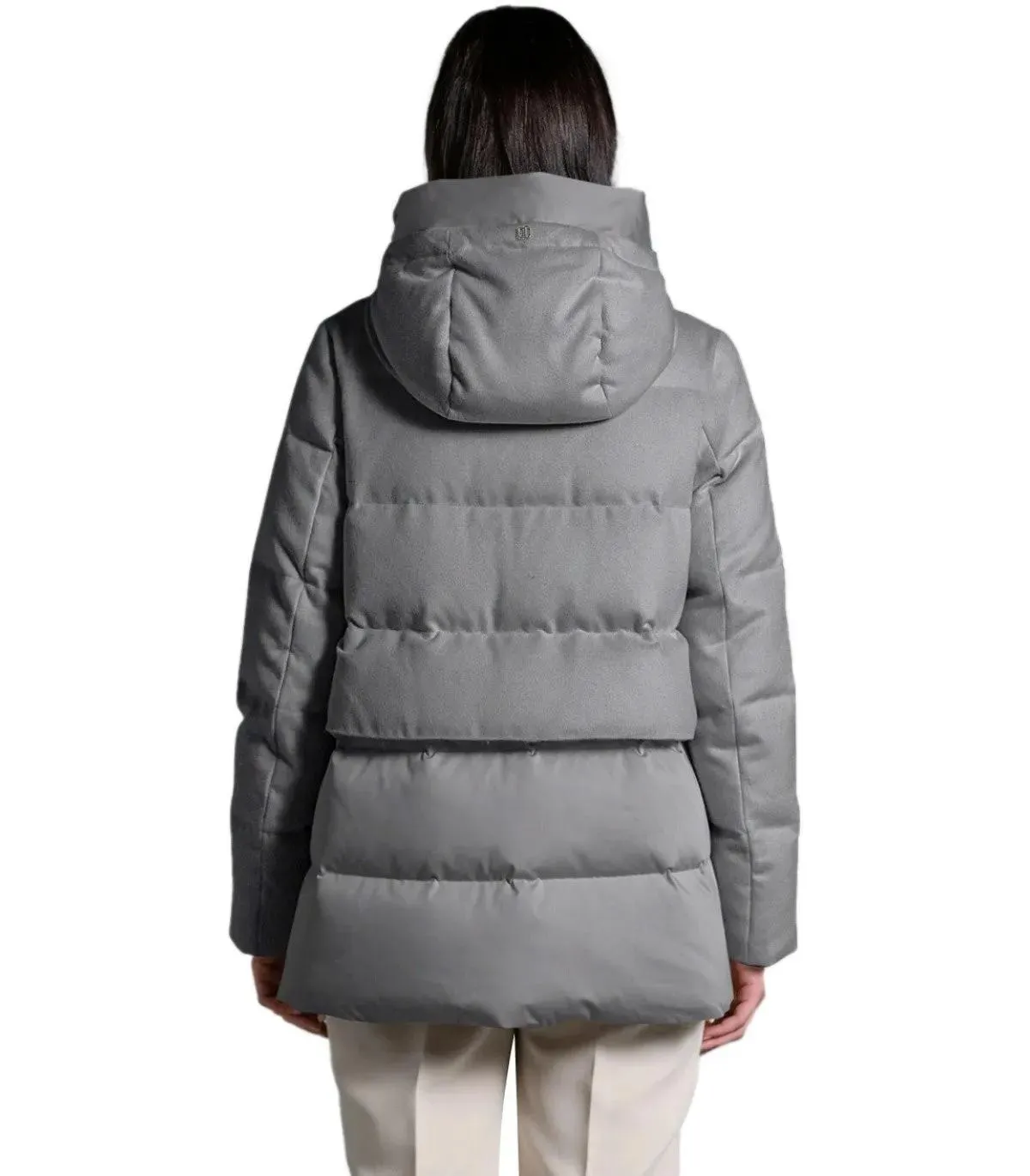   Duno  DUNO KEIKO GRAUE DAUNENJACKE MIT KAPUZE grau  Daunenjacken 