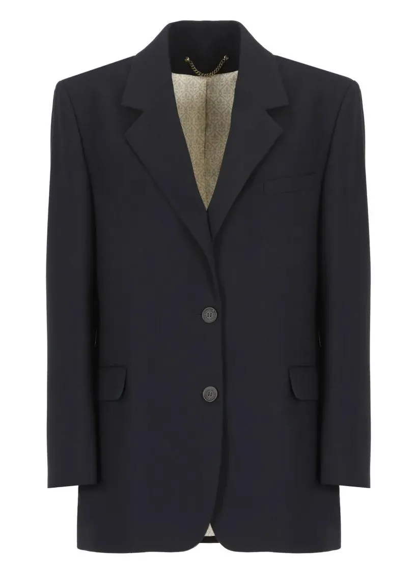   Golden Goose  Viscose Blazer Black  Blazer 