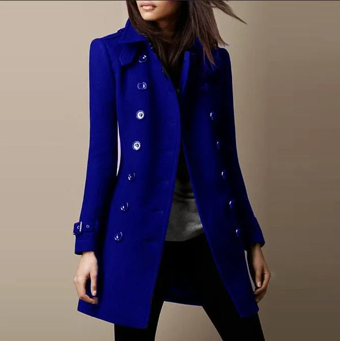 Heidi-Mode | Doppelknopf Winterjacke