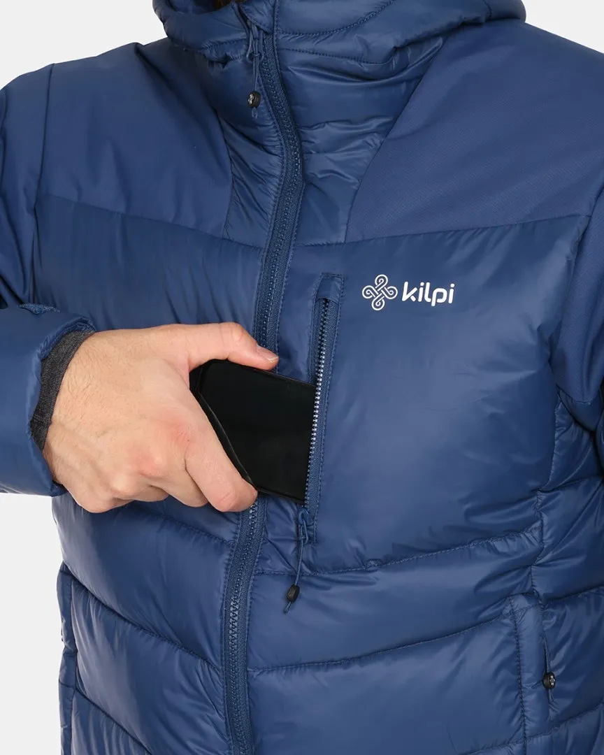 Herren Daunenjacke Kilpi GUUS-M dunkelblau L