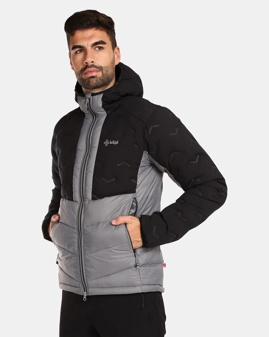 Herren Daunenjacke Kilpi TEVERY-M schwarz L