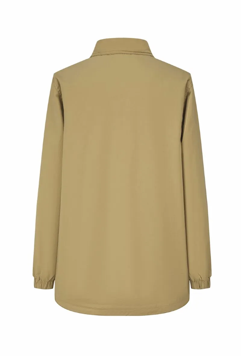 Overshirt-Jacke aus Canvas