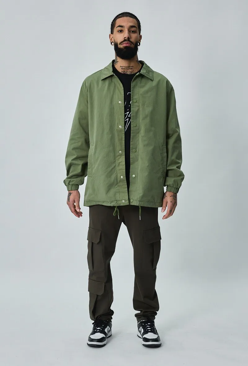 Overshirt-Jacke aus Canvas