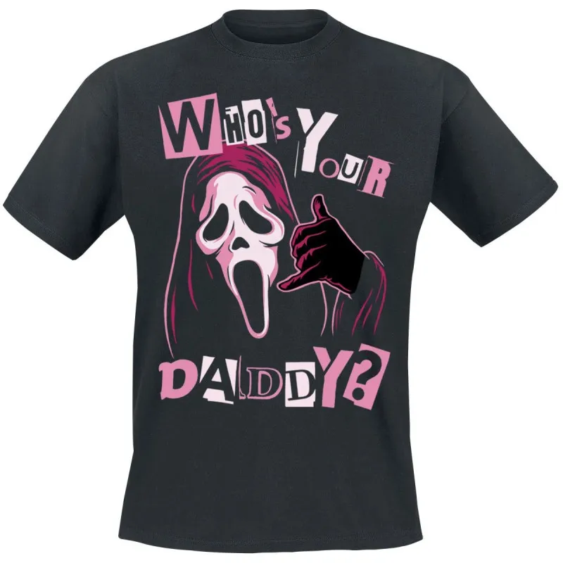 Scream Ghost Face T-Shirt – Who’s Your Daddy Unisex Shirt