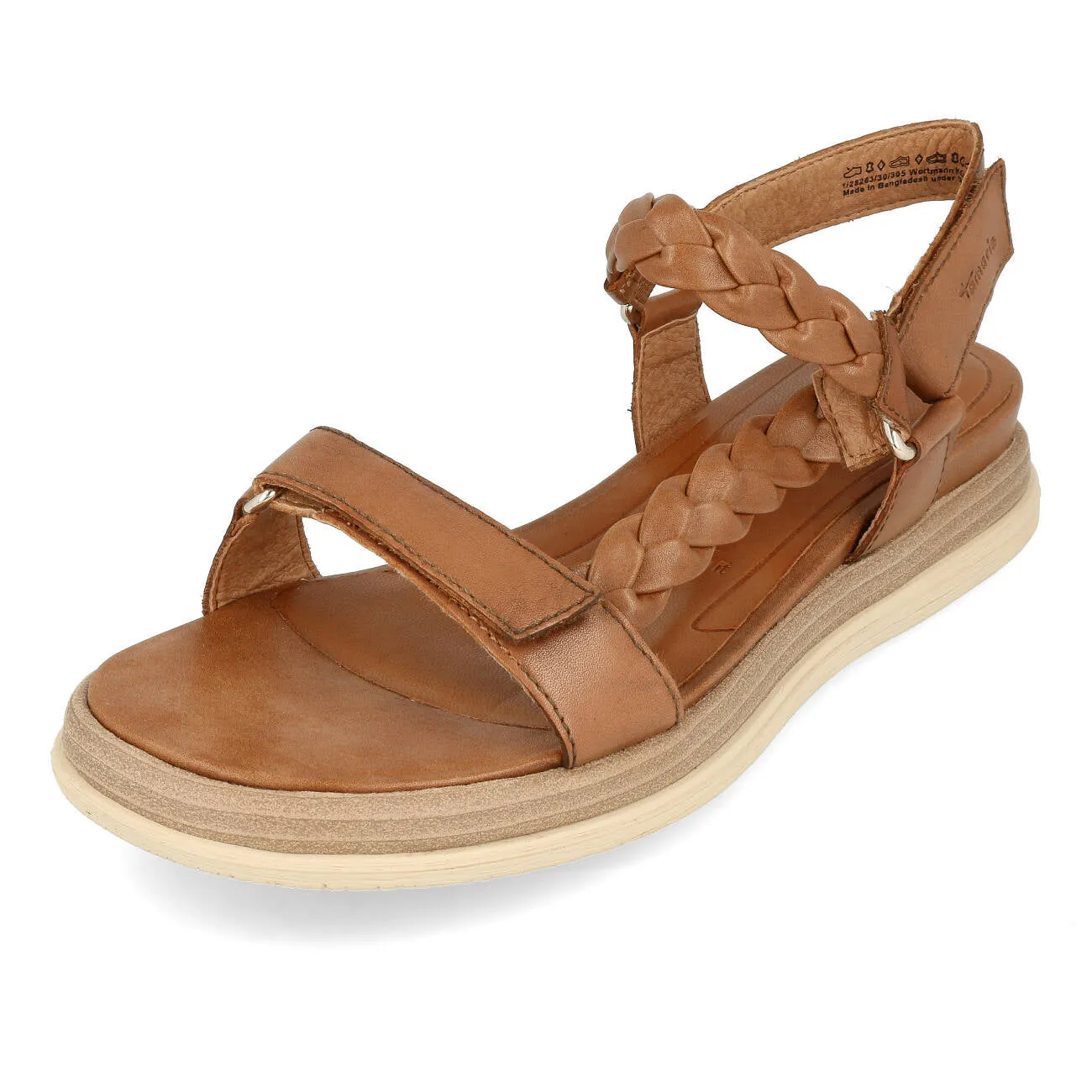 Tamaris 1-1-28263-30-305 Sandale Damen Cognac