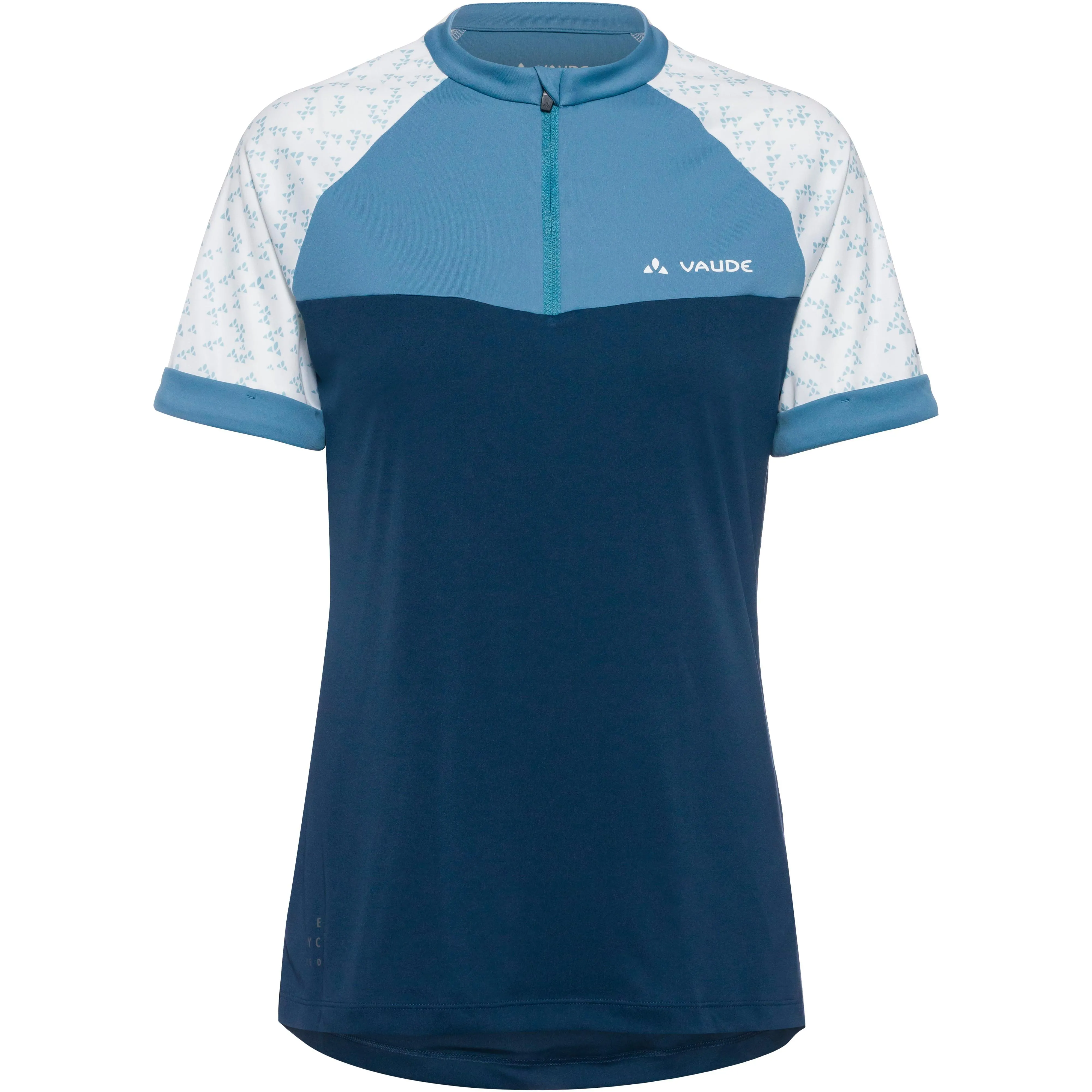 VAUDE Ledro Print Trikot Damen blue gray im Online Shop von kaufen