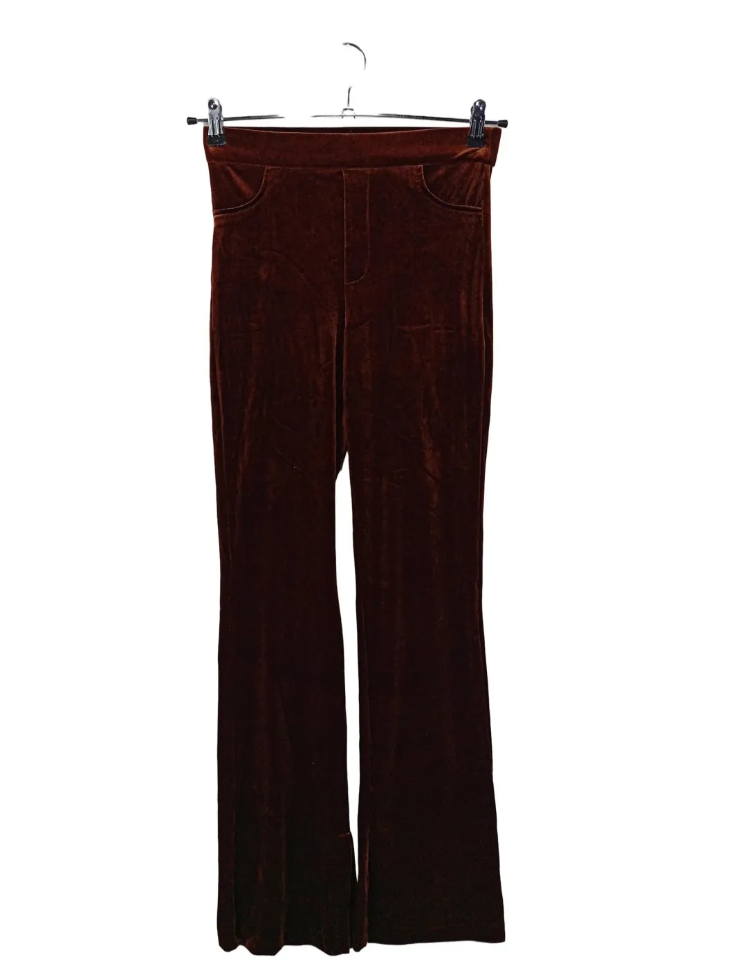 Zara Stoffhose braun Casual-Look